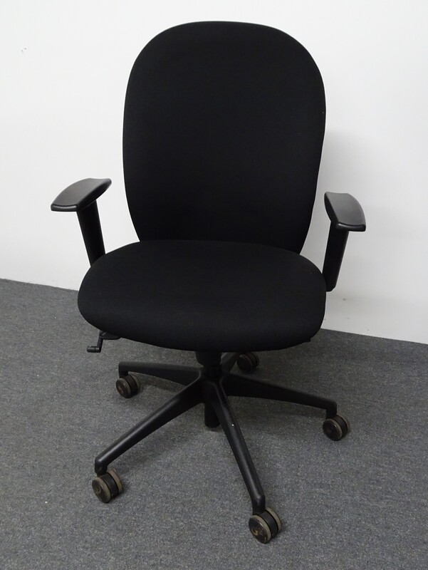 Black Verco Ergoform Operator Chair