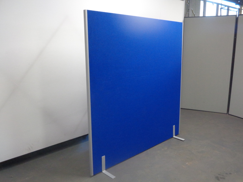 Blue Floor Standing Room Divider