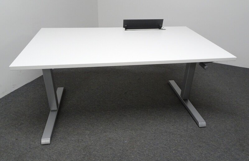 1400w mm Manual Height Adjustable Sit Stand Desk