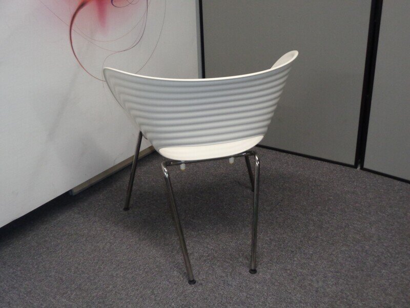 Vitra Tom Vac Chair in White