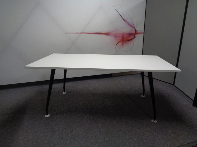 1800 x 930mm Herman Miller White Meeting Table