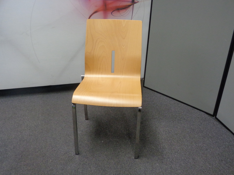 Connection Vent Beech Plywood shell chair