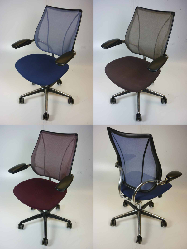 Humanscale Liberty mesh back task chairs