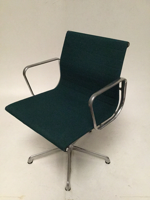 ICF Eames style EA108 green meeting chair
