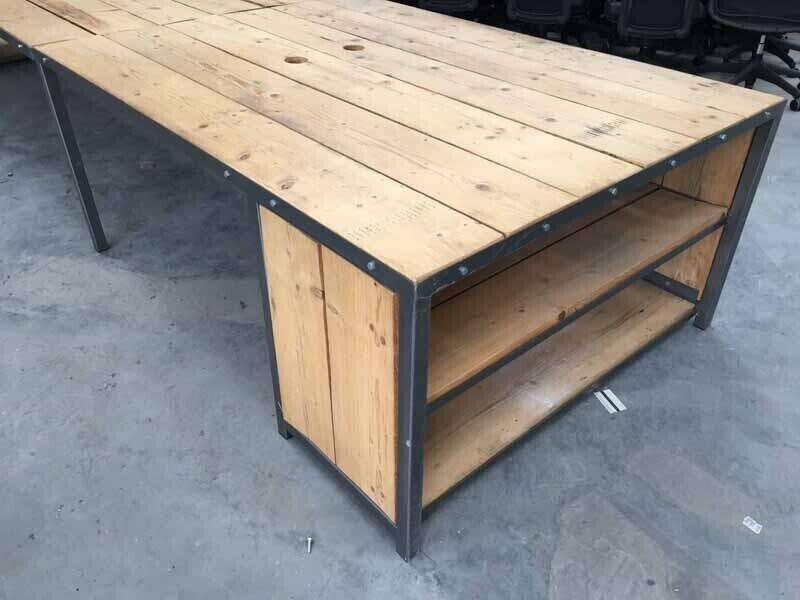 Bespoke designer bench desks, per person 