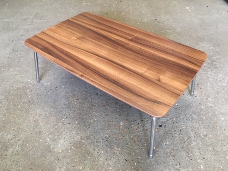 1030x630mm walnut coffee table