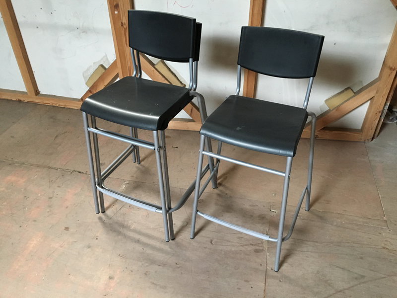 Furniture Recycled Business, Wooden Bar Stools Ikea