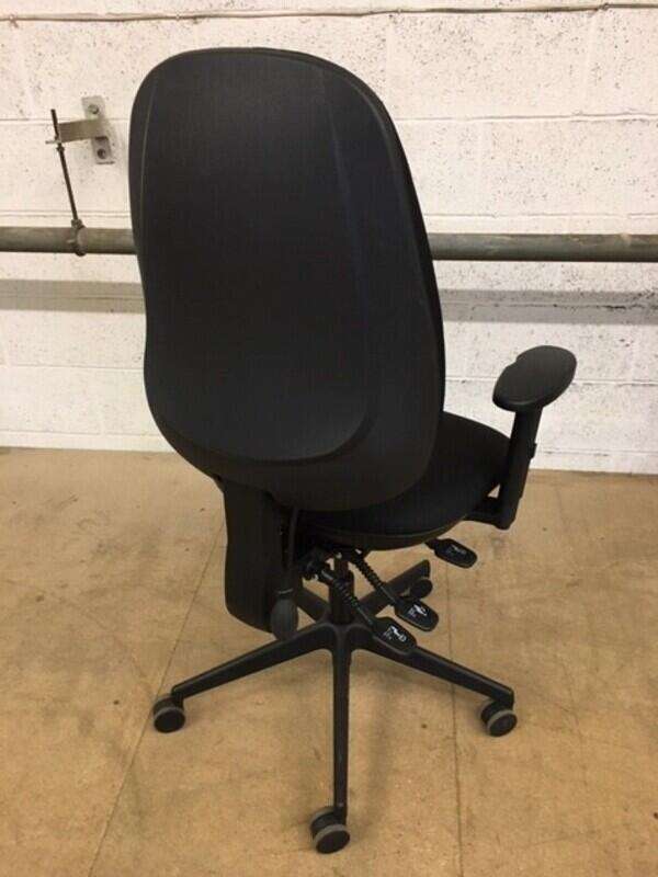 Black Posturite Positiv U600 Ind Task Chair