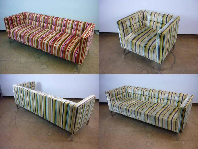 Morgan Furniture Ribb sofas and armchairs from