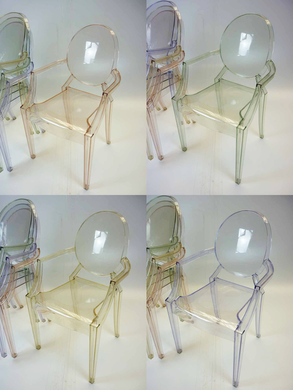 Philippe Starck for Kartell Louis Ghost Chair