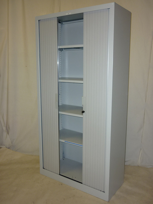 Side opening tambour cupboard