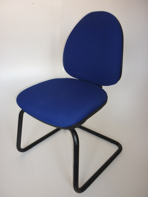blue meeting chairs