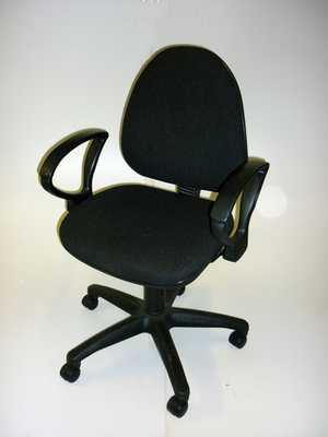 Charcoal 2 lever operator chairs