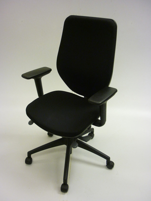 Orangebox Joy black task chair CE