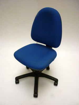 Blue single lever operator chairs