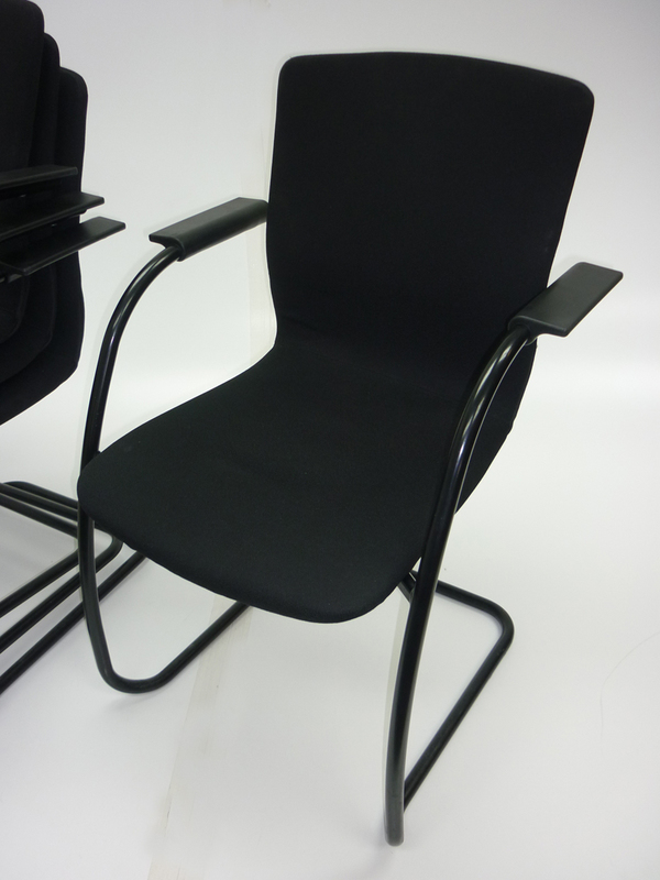 Black Orangebox X10 stacking meeting chairs