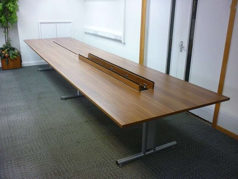 5000x1200mm walnut Sven Ambus boardroom table