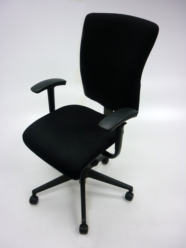 Black Orangebox Go task chair with arms