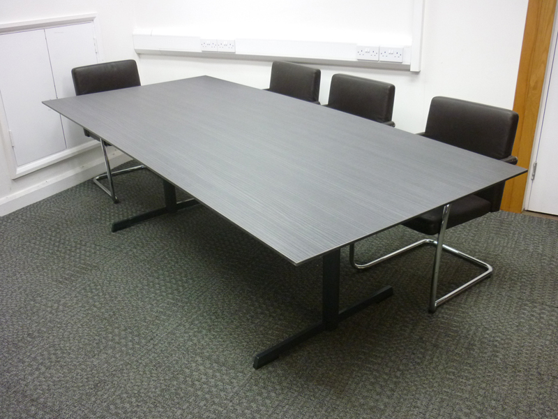 2400x1100mm ash boardroom table