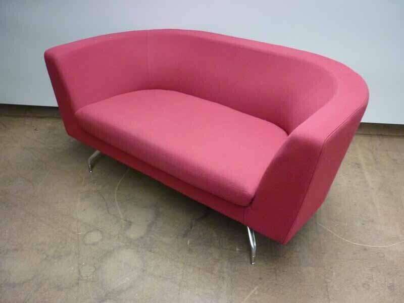 Orangebox CWTCH pink 2 seater sofas