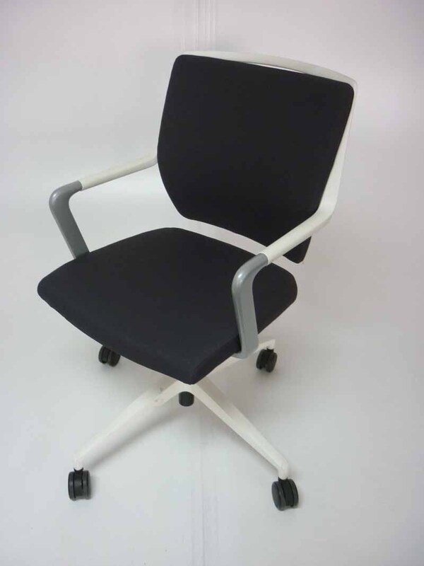 Sedus Crossline graphite mobile meeting chair