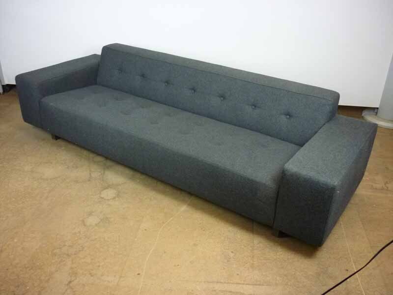 Hitch Mylius hm46 Abbey grey 3 seater sofa