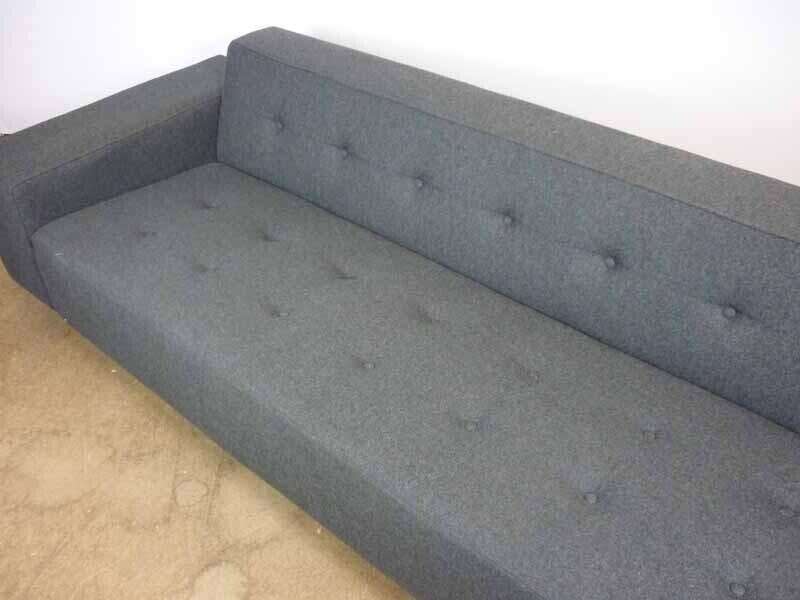 Hitch Mylius hm46 Abbey grey 3 seater sofa