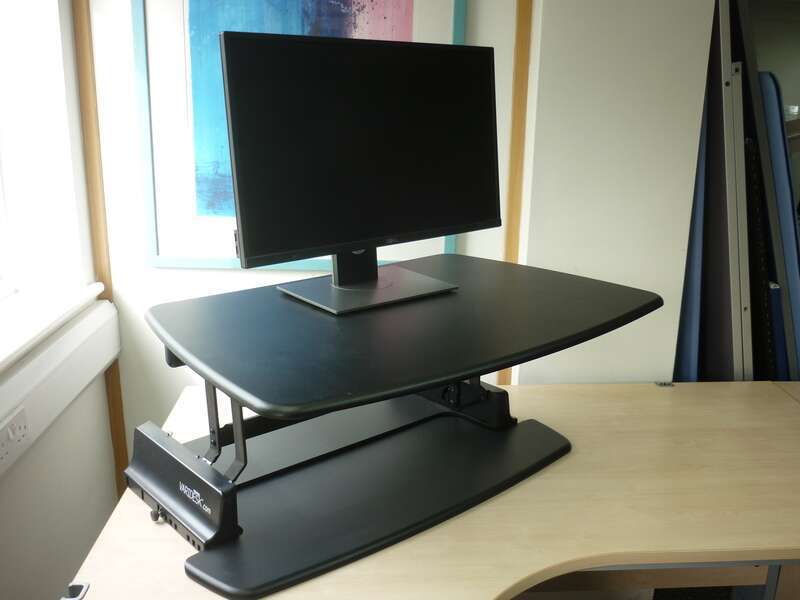Varidesk Pro 30 Sit Stand desk adapter