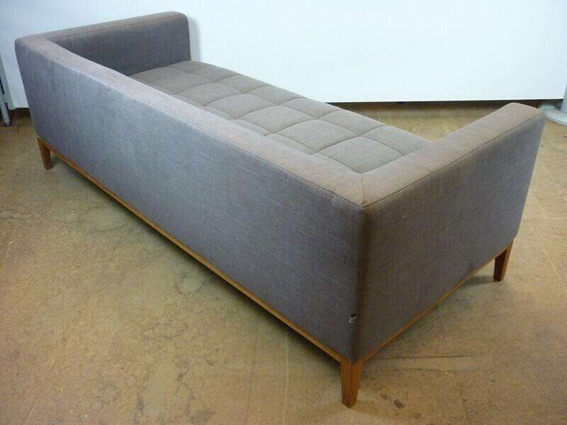 Dwell quilted 3 seater sofa