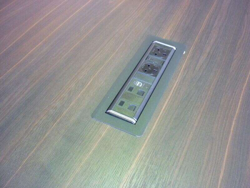 1600x1650mm wenge meeting table