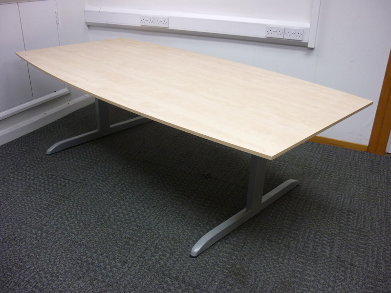 2400mm maple Techo boardroom table