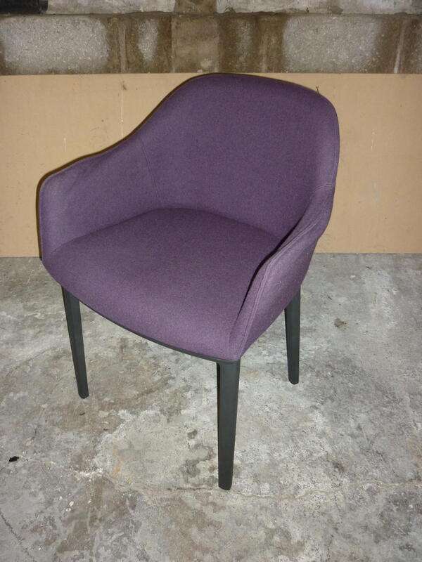 Purple Vitra Softshell chairs