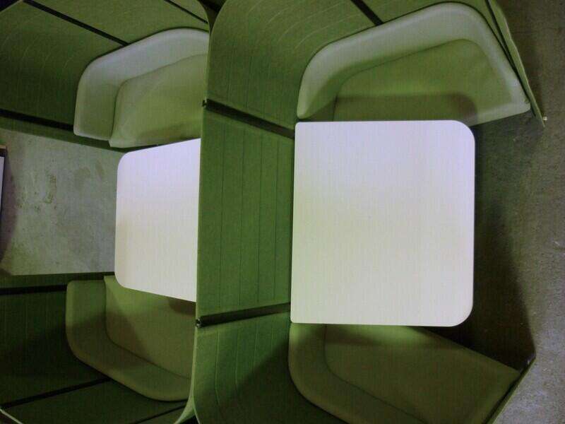 Green double Vitra Workbay