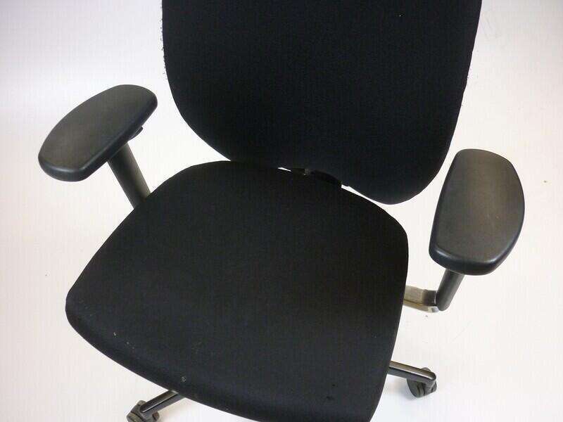 Black Komac One 24 hour task chair