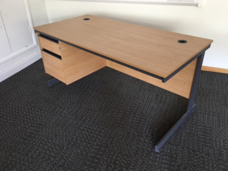 Oak 1500mm desk