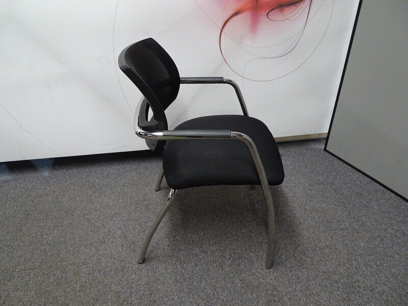 Gresham Black Meeting Chair