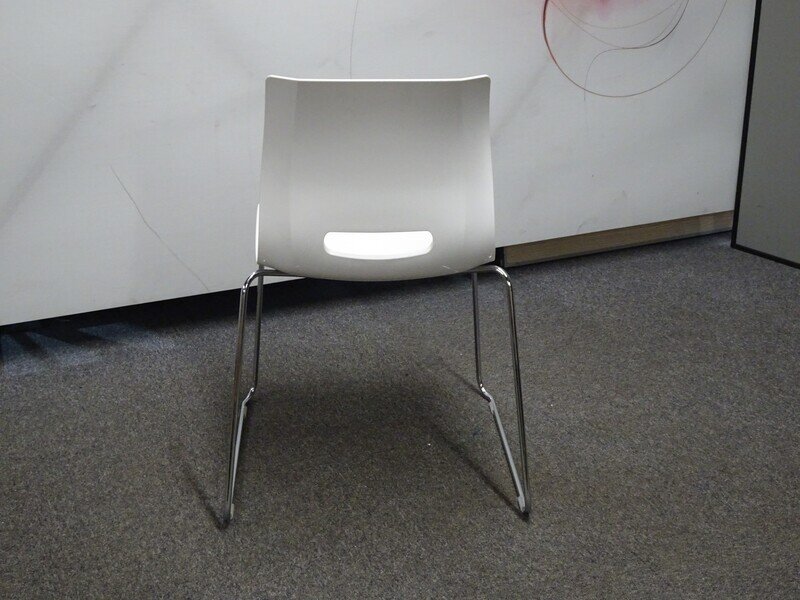 Allermuir Casper-CS1 Side Chair in White