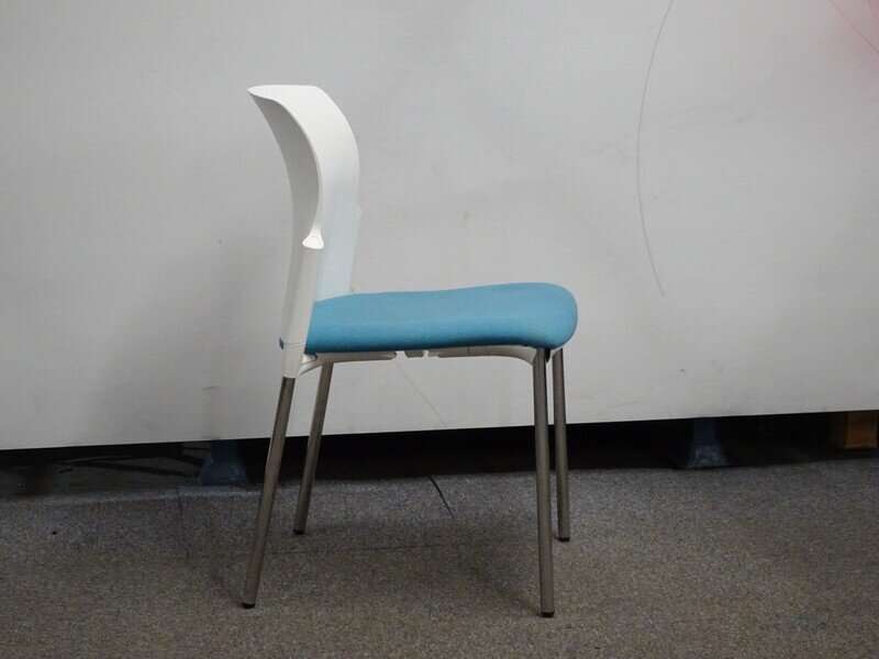 Elite Blue and White Chair