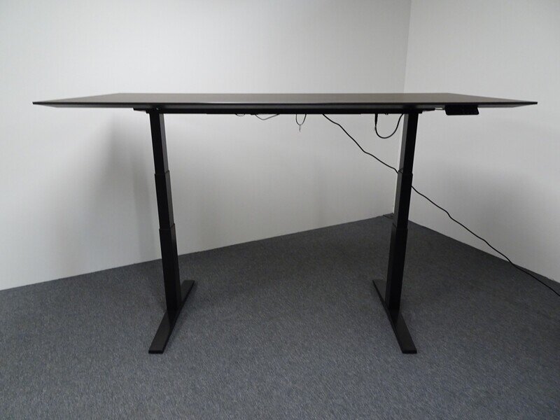 2000w mm Black Electric Sit / Stand Desk
