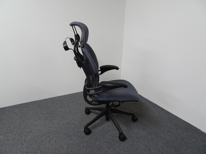 Grey Humanscale Freedom High Back Operator Chair 