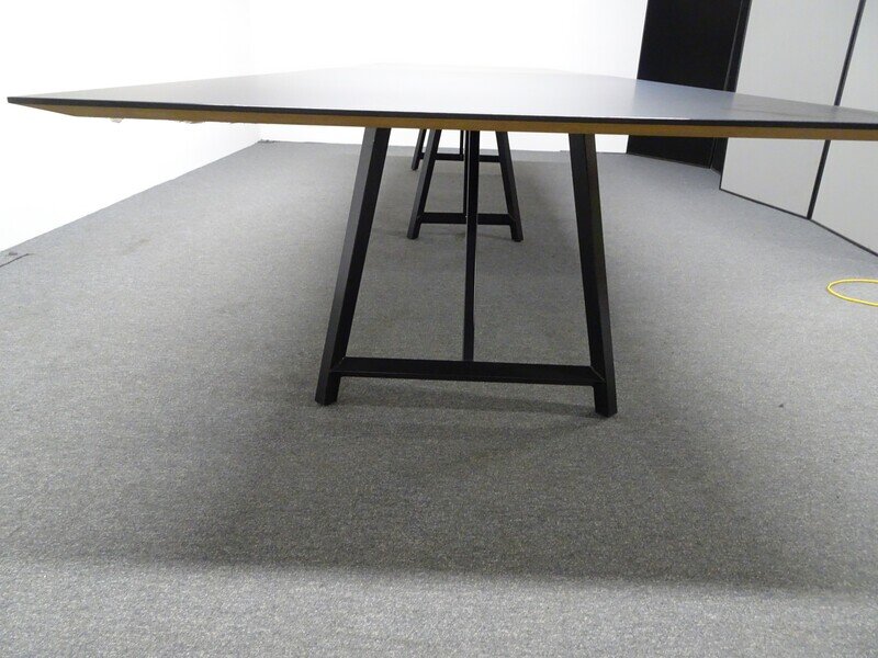 4200w mm Boardroom Table in Black