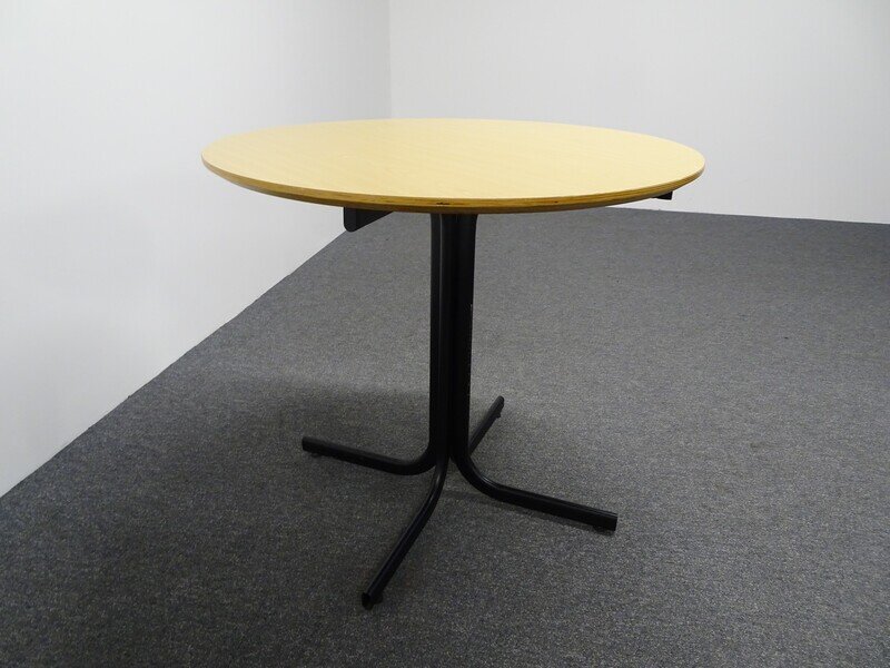 800dia mm Circular Table with Maple Top