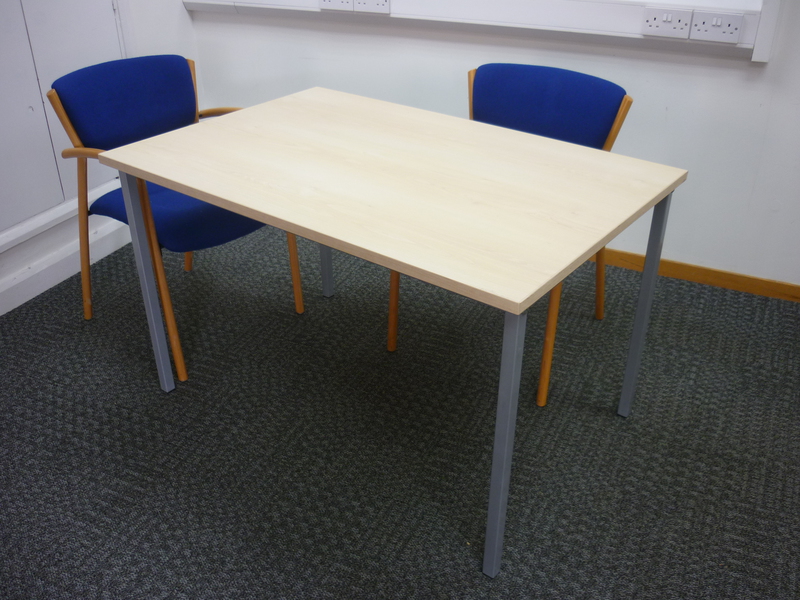 1200 x 800mm Maple meeting tables