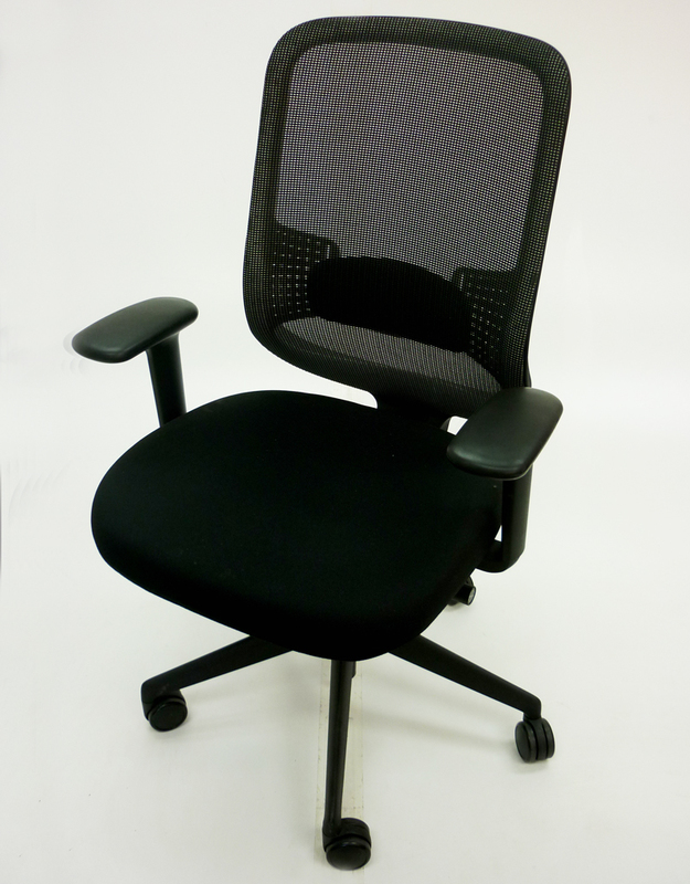 Orangebox DO black mesh task chair
