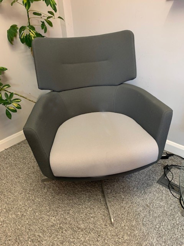 Grey 2 tone Connection Kala armchairs