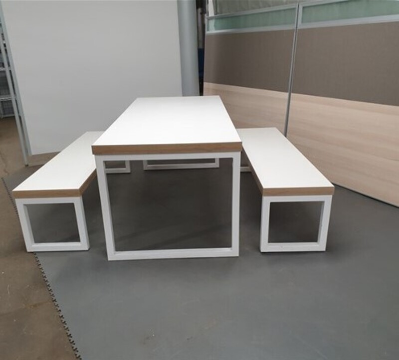 Table and bench set