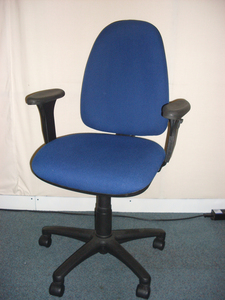 Verco Look blue operator chair