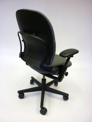 Grey Steelcase Leap task chairs (CE)