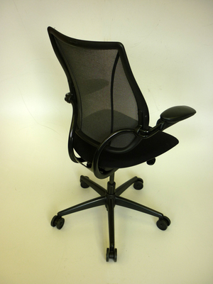 Humanscale Liberty black fabric and mesh task chair (CE)