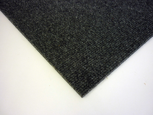 Charcoal carpet tiles